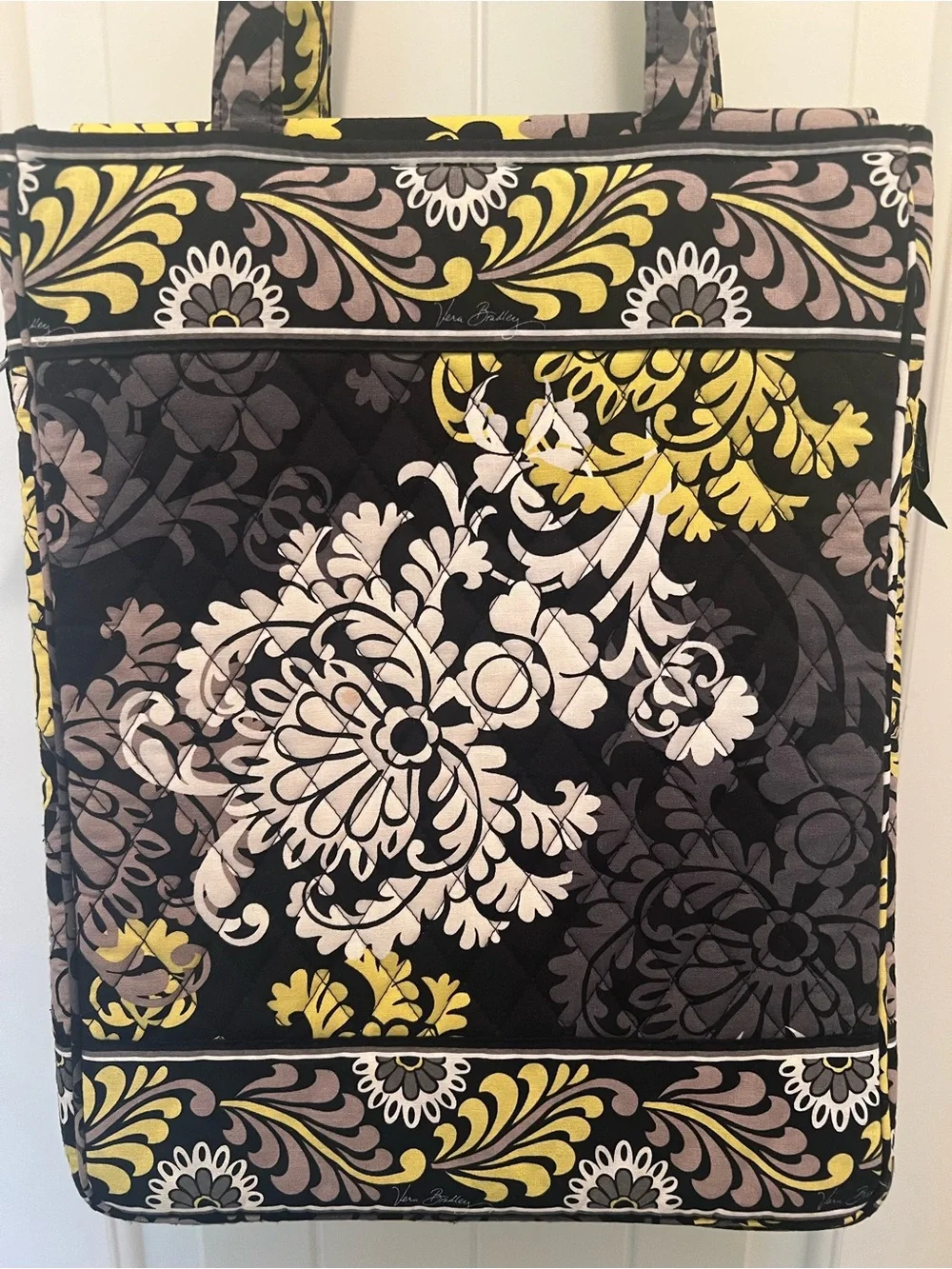 Vera Bradley Baroque Laptop Travel Tote Shoulder Bag